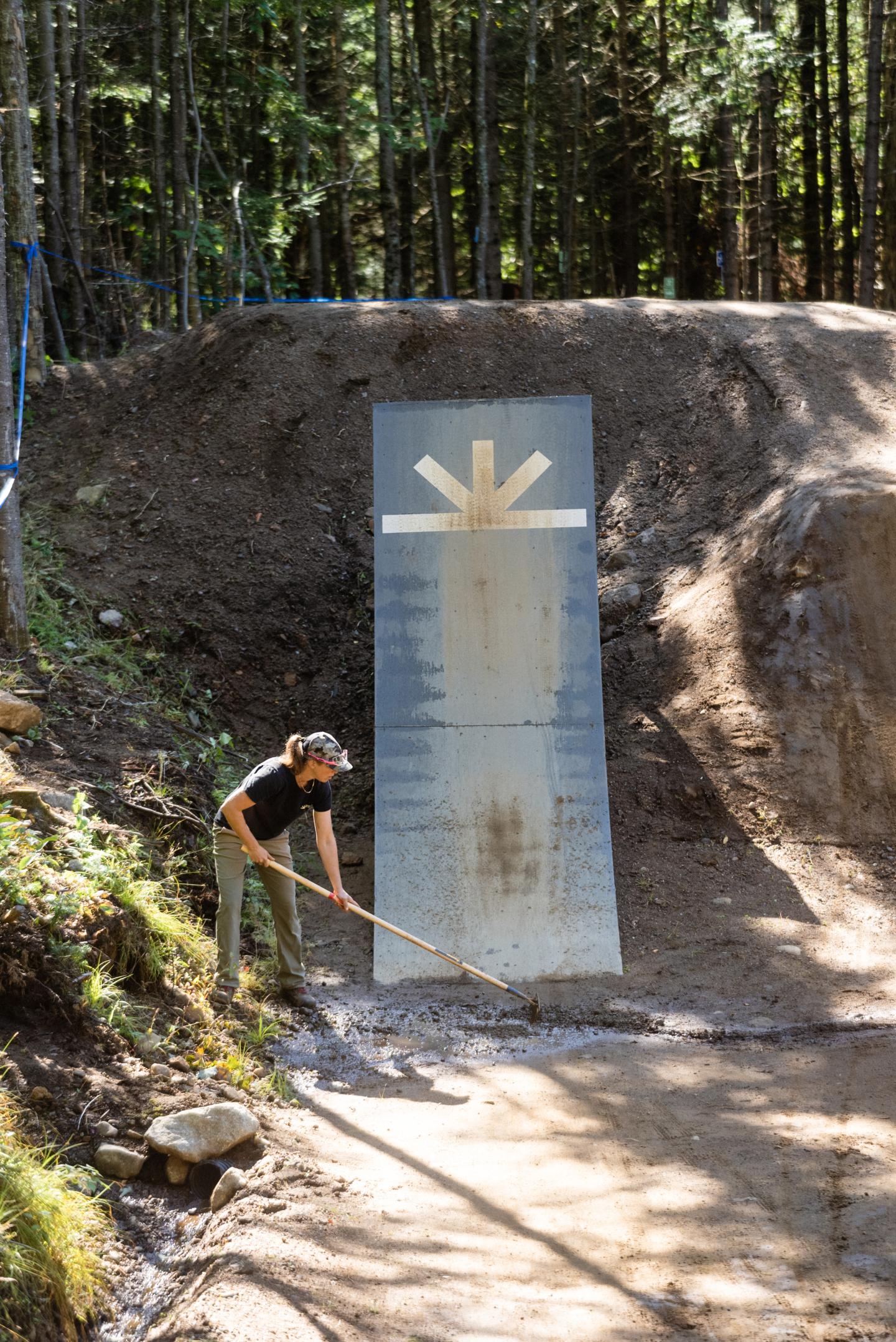 préparation des pistes