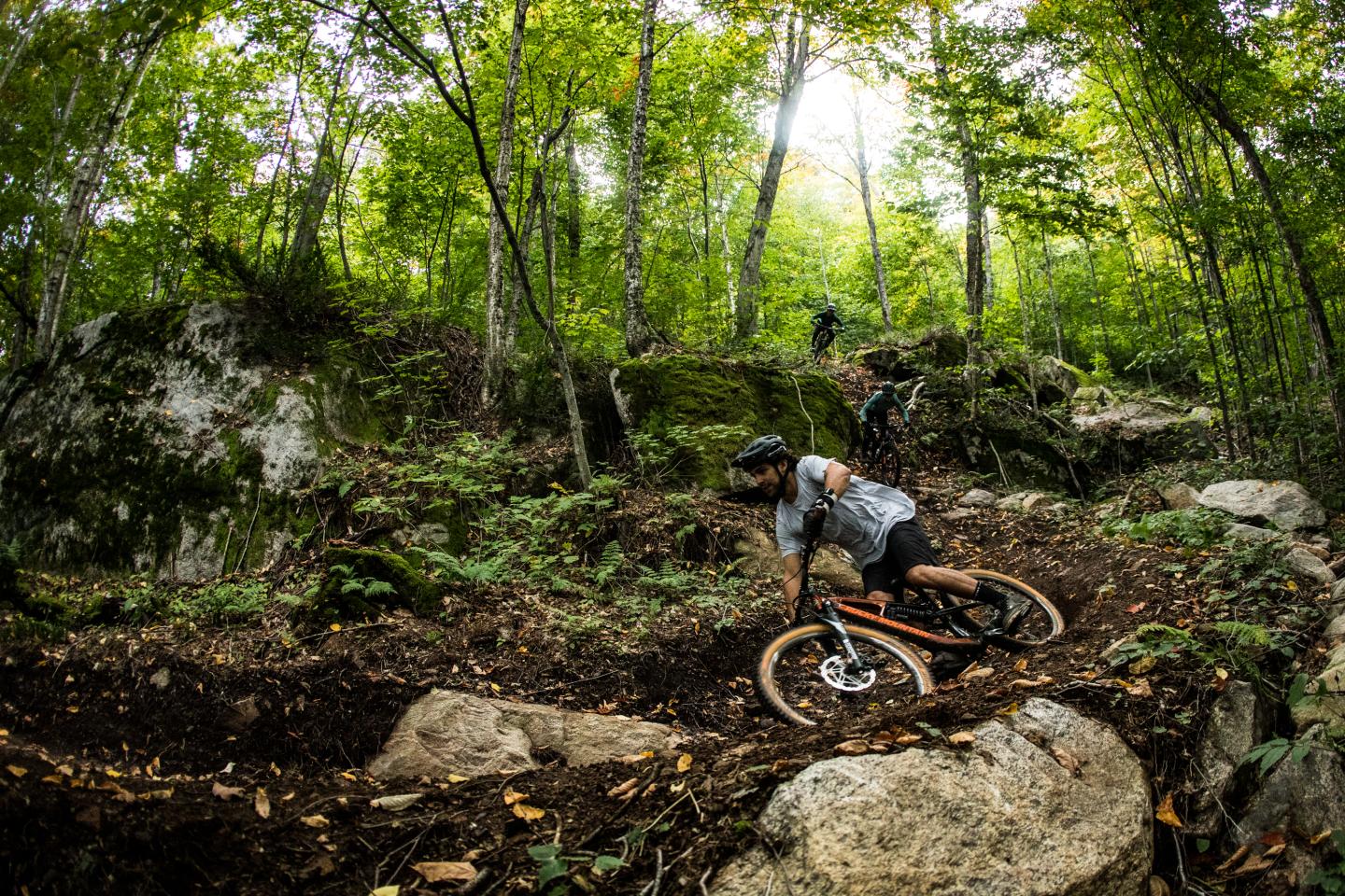 Descente de vélo à Empire 47